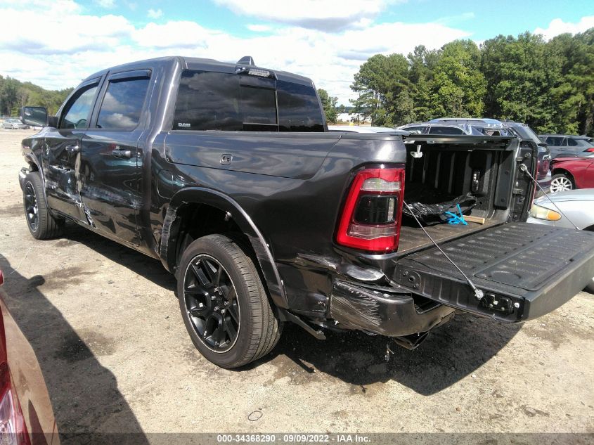 2021 RAM 1500 LARAMIE VIN: 1C6SRFJT7MN524224
