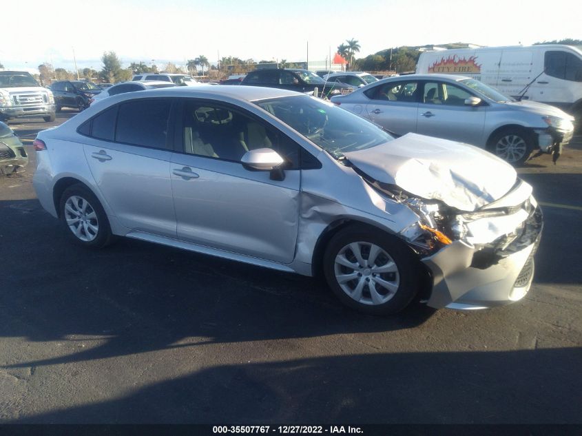 2022 TOYOTA COROLLA LE VIN: 5YFEPMAE0NP319804