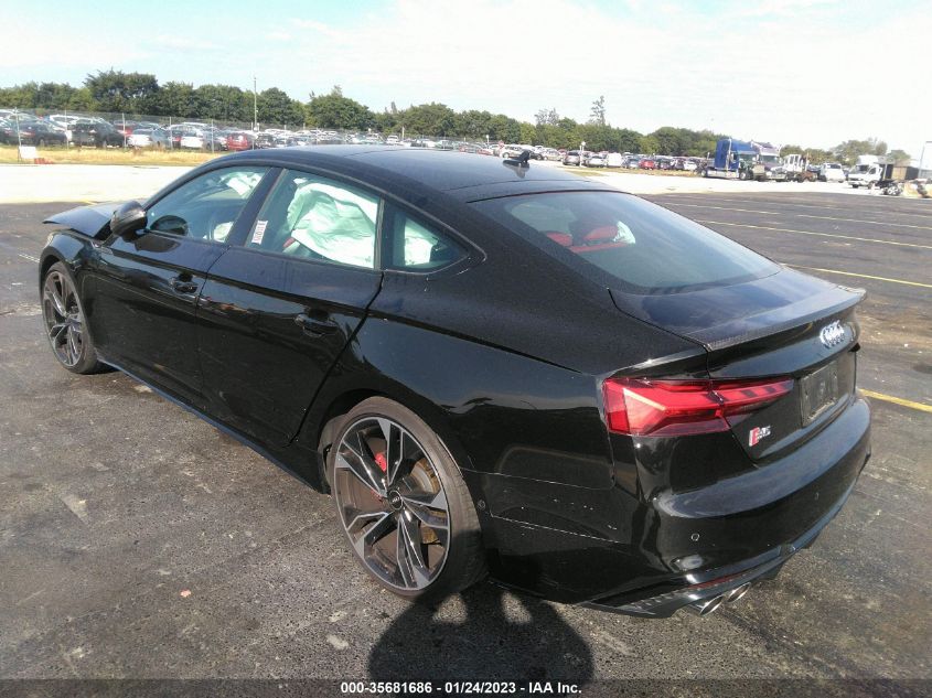 2021 AUDI S5 SPORTBACK PRESTIGE VIN: WAUB4CF54MA047689