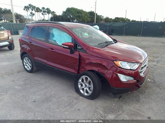 2021 FORD ECOSPORT SE VIN: MAJ3S2GE6MC450007