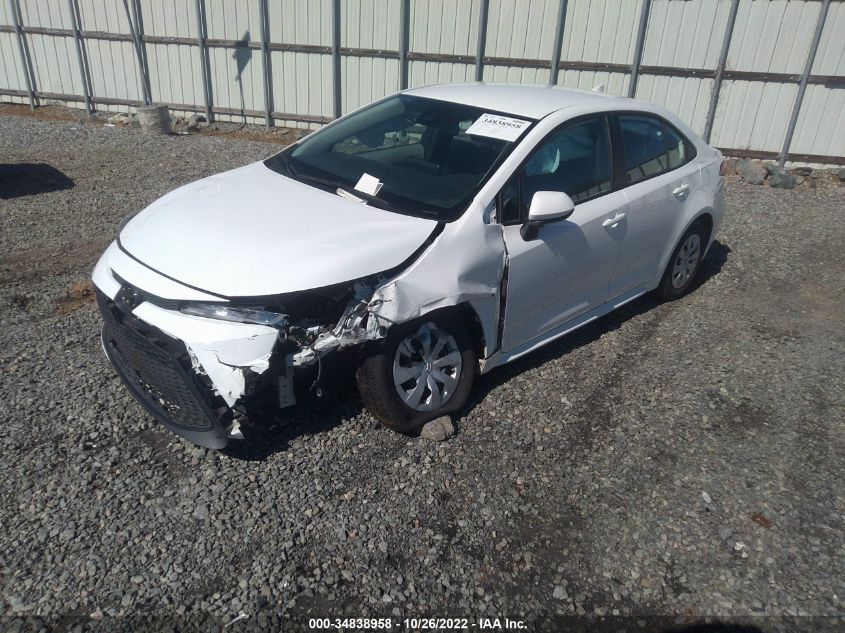 2021 TOYOTA COROLLA L VIN: 5YFDPMAEXMP192201