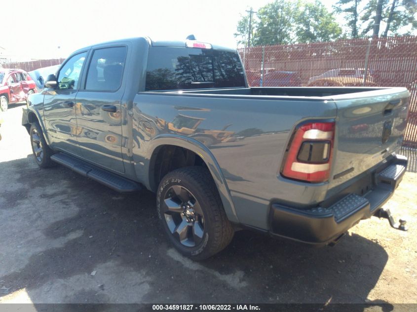2021 RAM 1500 BIG HORN VIN: 1C6SRFFT0MN597251