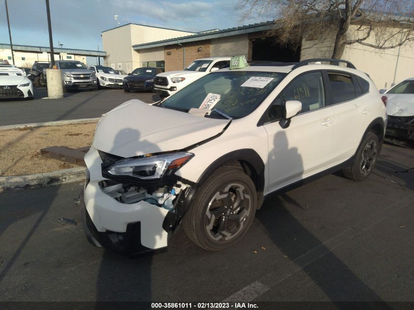 2022 SUBARU CROSSTREK LIMITED VIN: JF2GTHNC4N8251265