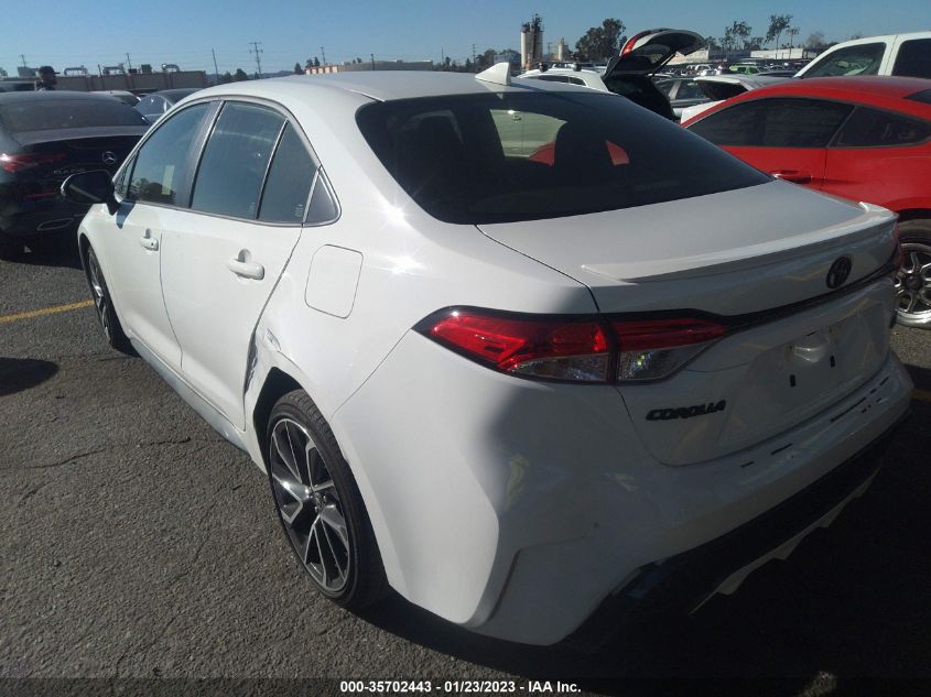 2022 TOYOTA COROLLA SE/SE NIGHTSHADE/APEX SE VIN: JTDS4MCE2N3502672