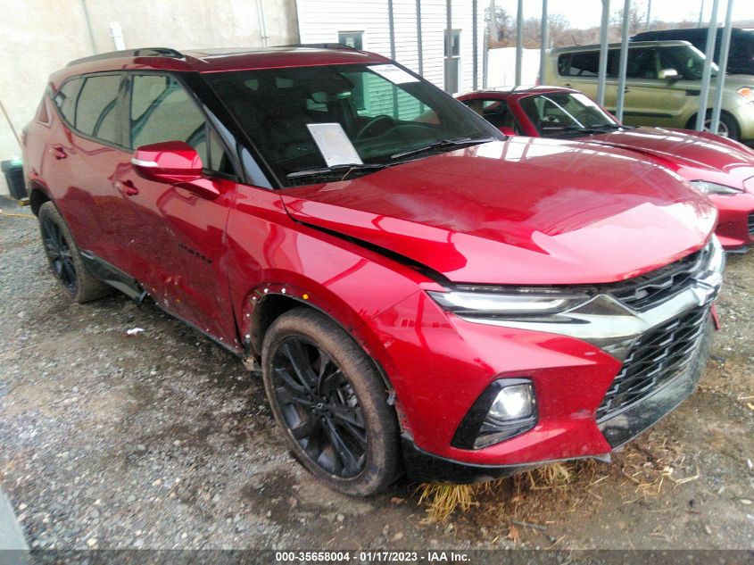 2021 CHEVROLET BLAZER RS VIN: 3GNKBKRS7MS549252