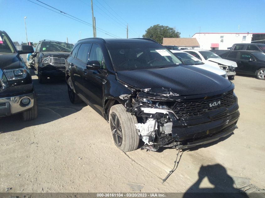 2022 KIA SORENTO S VIN: 5XYRL4LC5NG086628