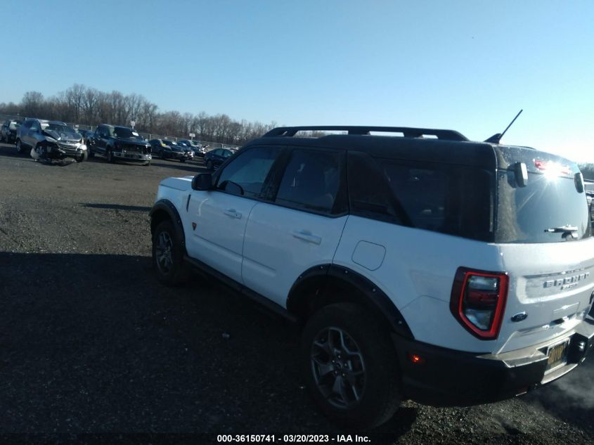 2022 FORD BRONCO SPORT BADLANDS VIN: 3FMCR9D98NRD48194