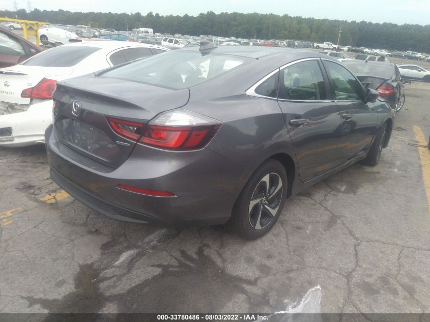 2021 HONDA INSIGHT EX VIN: 19XZE4F52ME010559
