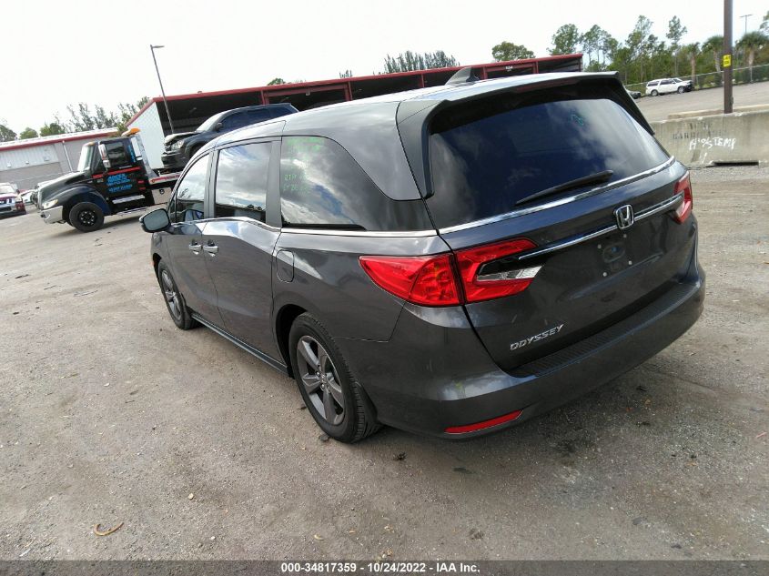 2022 HONDA ODYSSEY EX VIN: 5FNRL6H58NB010771