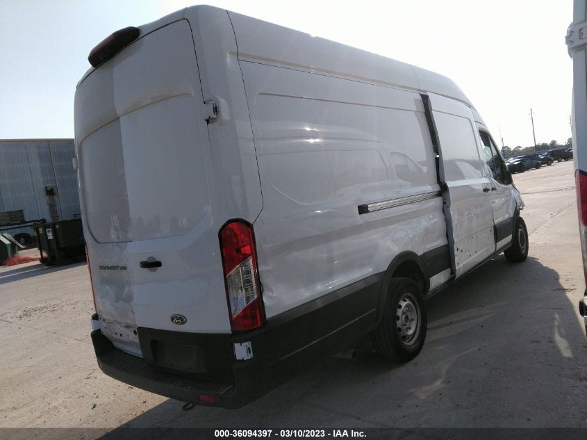 2022 FORD TRANSIT CARGO VAN VIN: 1FTBR3X86NKA70187