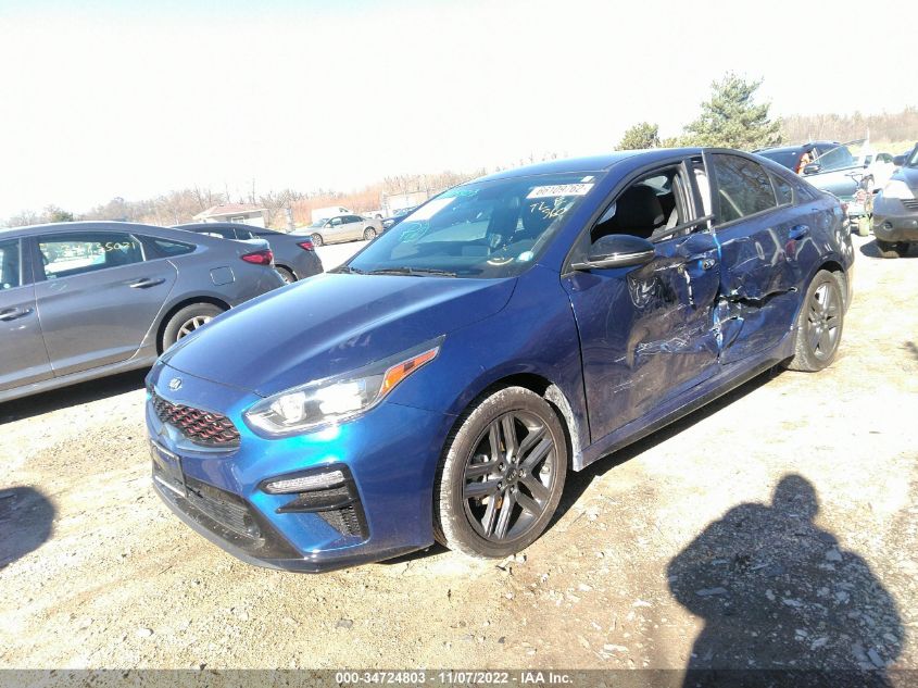 2021 KIA FORTE GT-LINE VIN: 3KPF34AD3ME357910