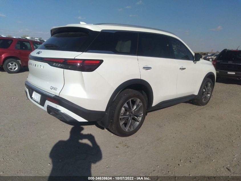 2022 INFINITI QX60 LUXE VIN: 5N1DL1FS7NC339878