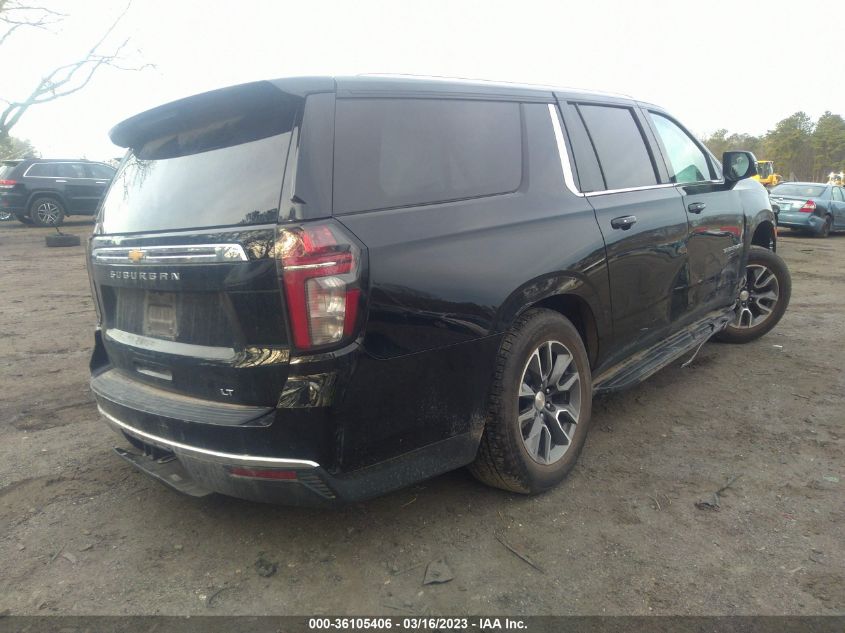 2022 CHEVROLET SUBURBAN LT VIN: 1GNSKCKD1NR321107