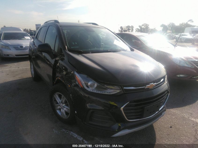 2021 CHEVROLET TRAX LT VIN: KL7CJLSB0MB313552