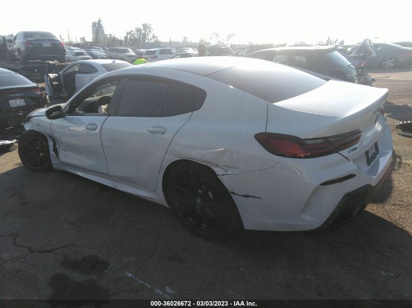 2022 BMW 8 SERIES M850I VIN: WBAGV8C01NCJ74706