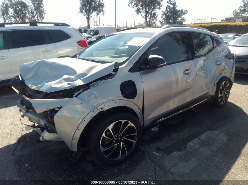 2022 CHEVROLET BOLT EUV PREMIER VIN: 1G1FZ6S09N4114054