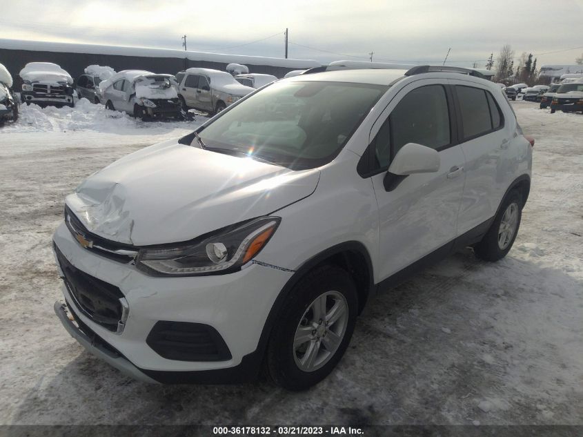 2022 CHEVROLET TRAX LT VIN: KL7CJPSM7NB559797