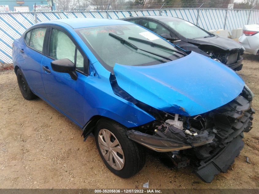 2020 NISSAN VERSA S VIN: 3N1CN8DV7LL800517