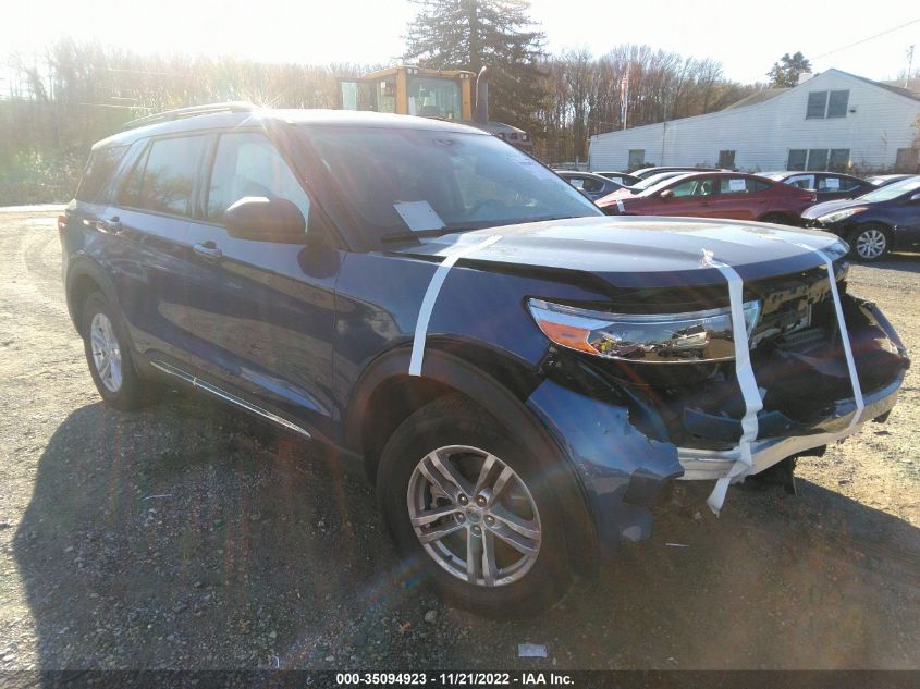 2021 FORD EXPLORER XLT VIN: 1FMSK8DH0MGA55106