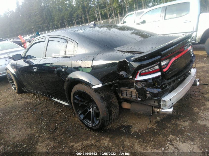 2021 DODGE CHARGER SCAT PACK WIDEBODY VIN: 2C3CDXGJ0MH611872