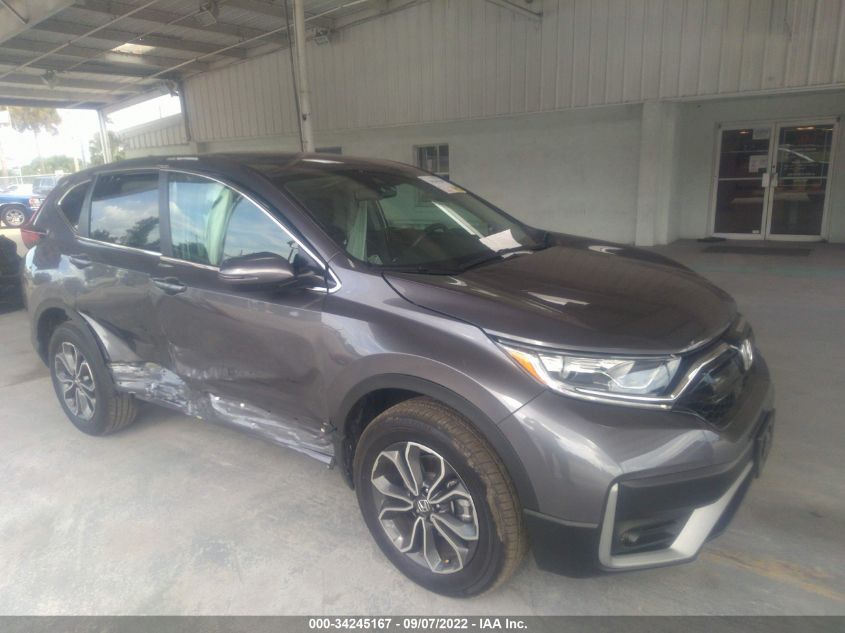 2022 HONDA CR-V EX-L VIN: 2HKRW2H82NH636392