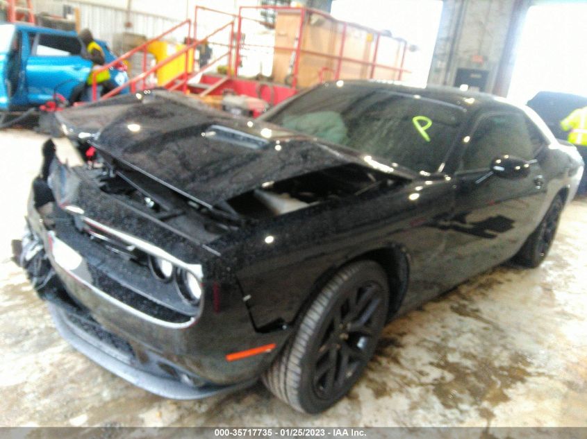 2022 DODGE CHALLENGER SXT VIN: 2C3CDZAG6NH223054