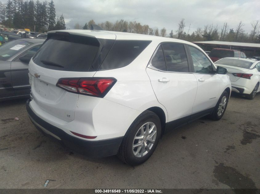 2022 CHEVROLET EQUINOX LT VIN: 3GNAXKEV0NL193753