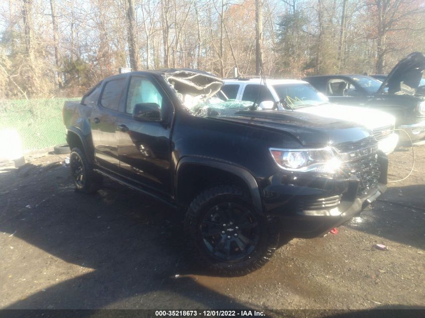 2021 CHEVROLET COLORADO 4WD ZR2 VIN: 1GCGTEEN7M1280006