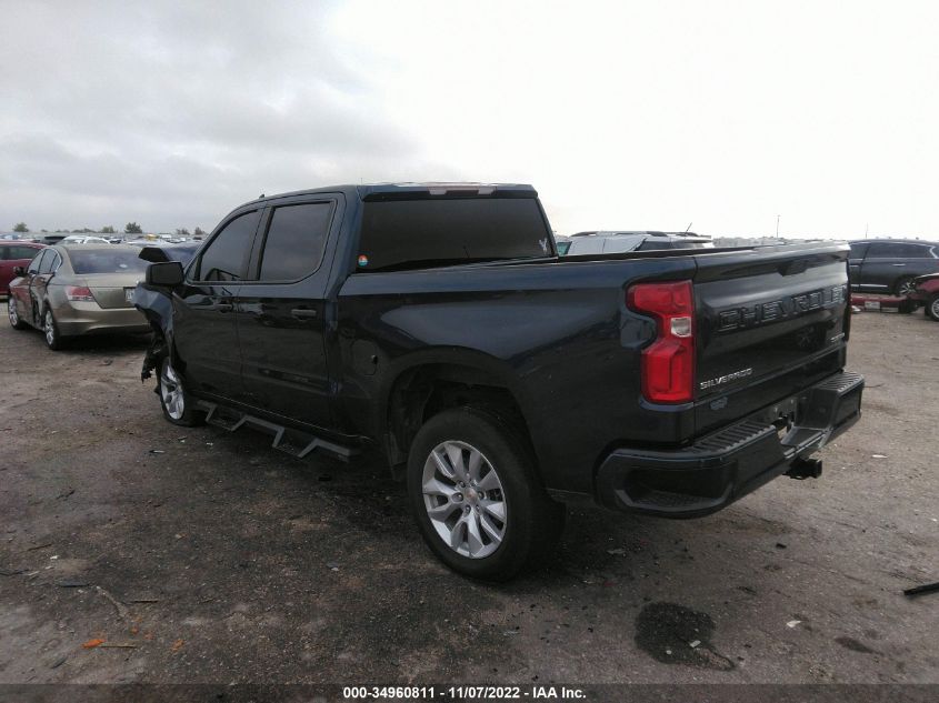 2020 CHEVROLET SILVERADO 1500 CUSTOM VIN: 3GCPWBEKXLG160082
