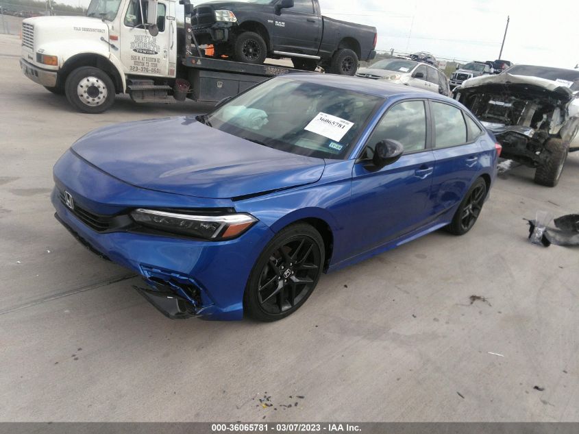 2023 HONDA CIVIC SEDAN SPORT VIN: 2HGFE2F50PH504940