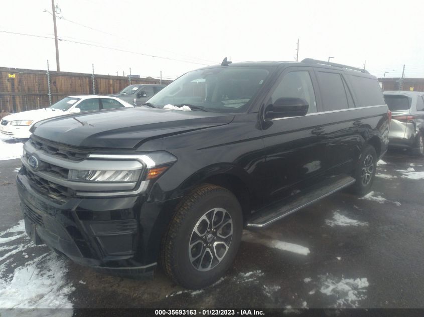 2022 FORD EXPEDITION MAX XLT VIN: 1FMJK1JT8NEA27353