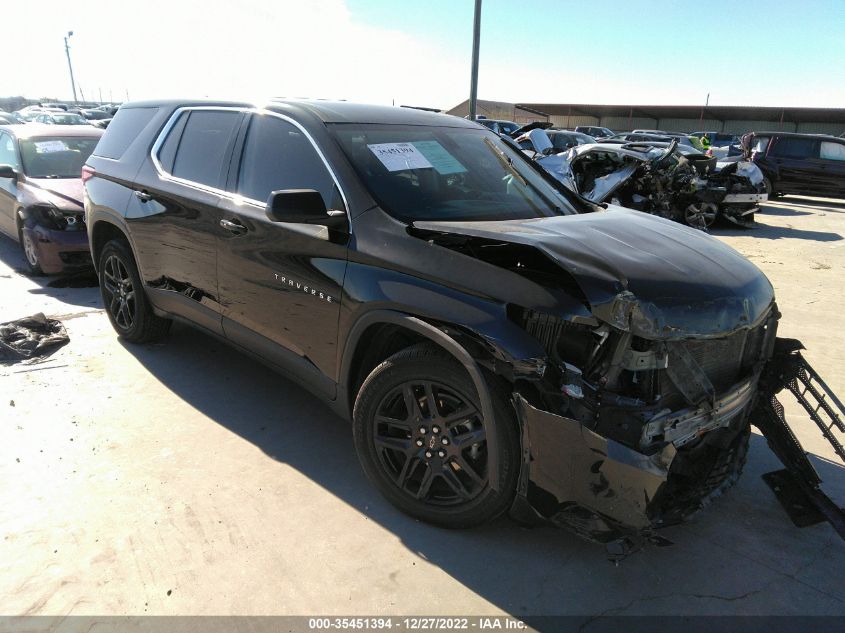2021 CHEVROLET TRAVERSE LS VIN: 1GNEVFKW7MJ269115