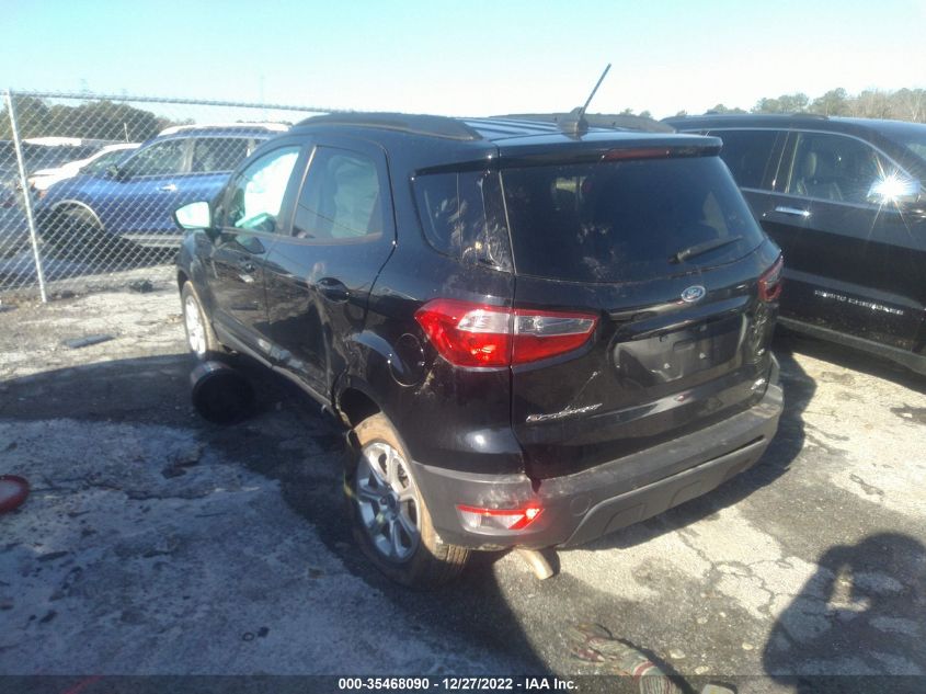 2020 FORD ECOSPORT SE VIN: MAJ6S3GLXLC365641