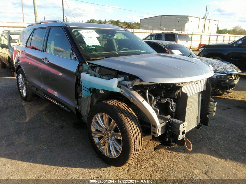 2021 FORD EXPLORER LIMITED VIN: 1FMSK7FH7MGB70227