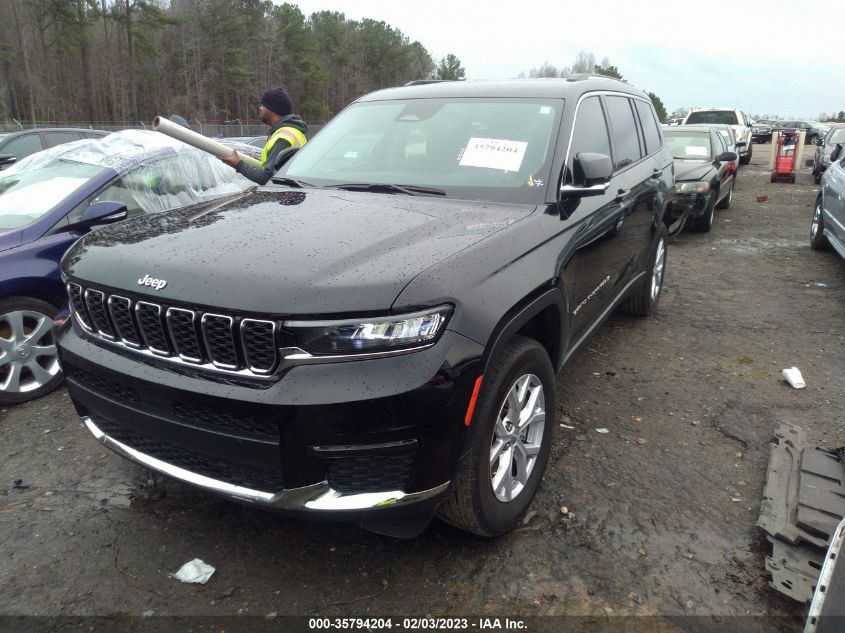 2021 JEEP GRAND CHEROKEE L LIMITED VIN: 1C4RJKBG0M8113223