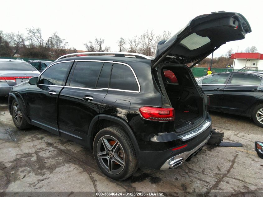 2021 MERCEDES-BENZ GLB GLB 250 VIN: W1N4M4HBXMW093429