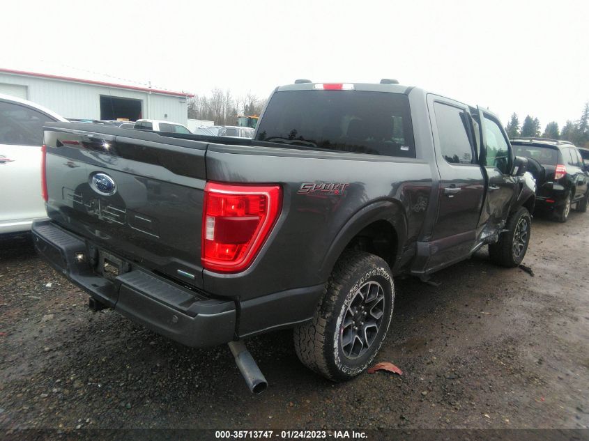 2021 FORD F-150 XLT VIN: 1FTEW1EP2MFA70232