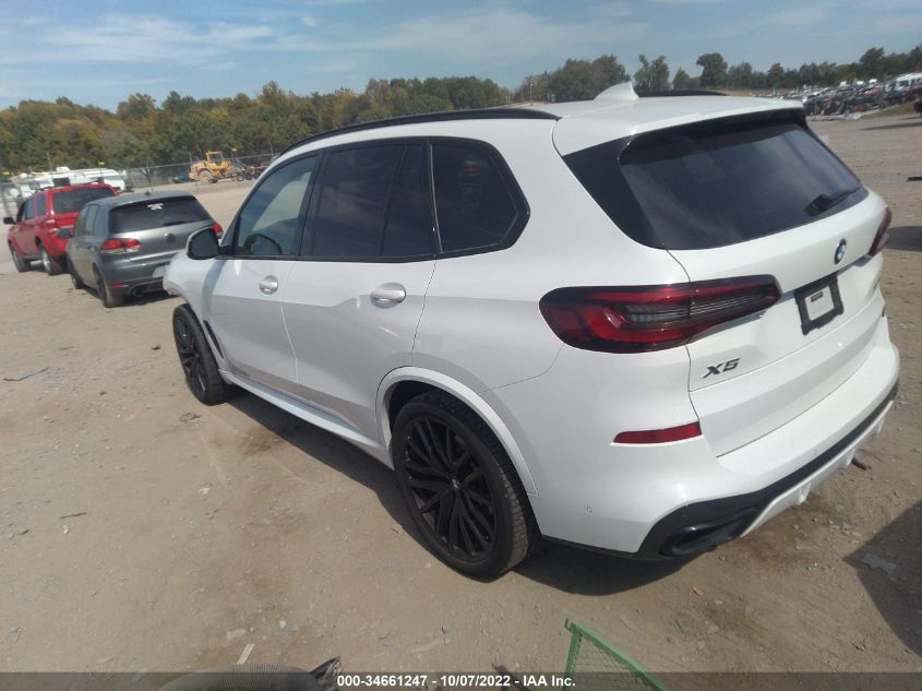 2021 BMW X5 XDRIVE40I VIN: 5UXCR6C01M9F56662
