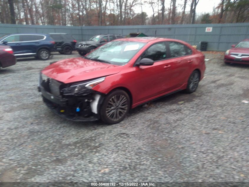 2022 KIA FORTE GT-LINE VIN: 3KPF54AD7NE473851