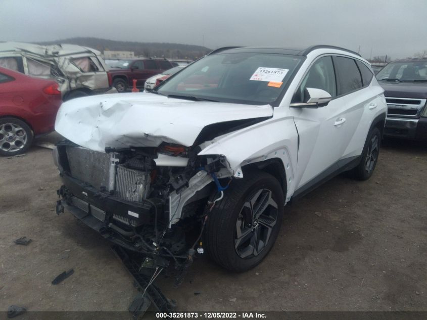 2022 HYUNDAI TUCSON HYBRID LIMITED VIN: KM8JECA1XNU020718
