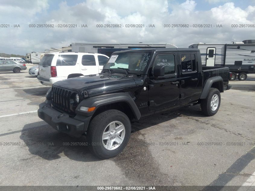 2020 JEEP GLADIATOR SPORT S VIN: 1C6HJTAG5LL186352