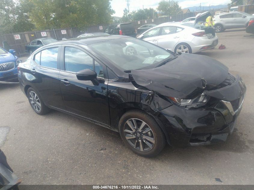 2021 NISSAN VERSA SV VIN: 3N1CN8EV2ML827527