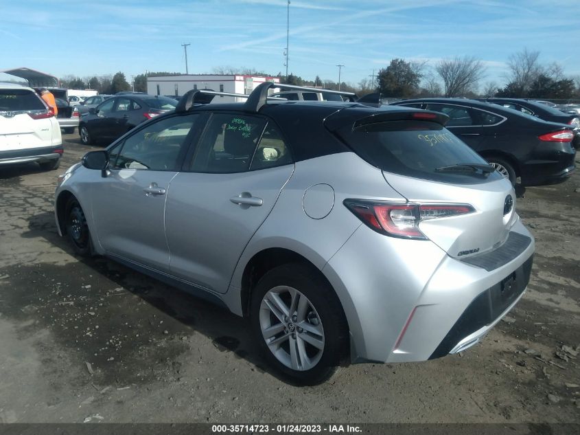 2022 TOYOTA COROLLA HATCHBACK NIGHTSHADE VIN: JTND4MBE6N3187820