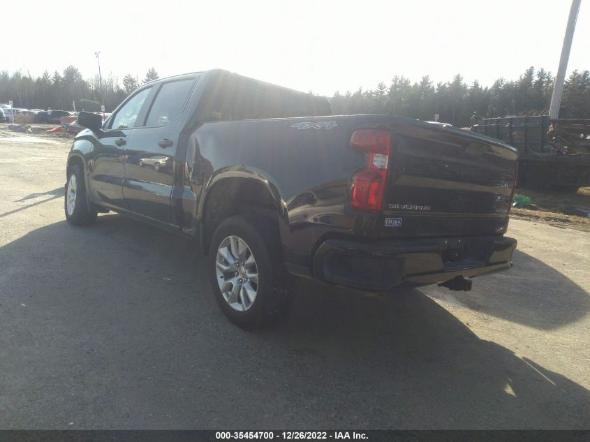 2022 CHEVROLET SILVERADO 1500 LTD CUSTOM VIN: 1GCPYBEK4NZ224114