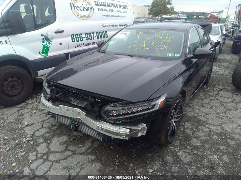 2021 HONDA ACCORD SEDAN TOURING VIN: 1HGCV2F92MA000776