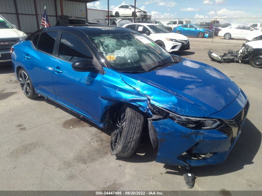 2021 NISSAN SENTRA SR VIN: 3N1AB8DV4MY231369