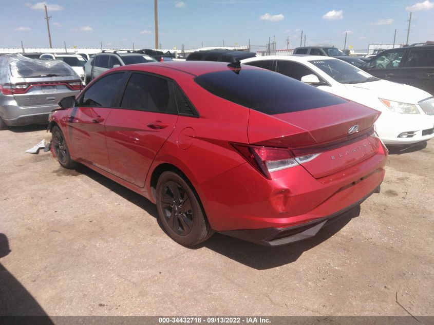 2021 HYUNDAI ELANTRA SEL VIN: 5NPLS4AG5MH000367