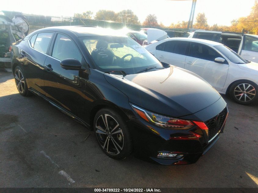 2022 NISSAN SENTRA SR VIN: 3N1AB8DV0NY220449