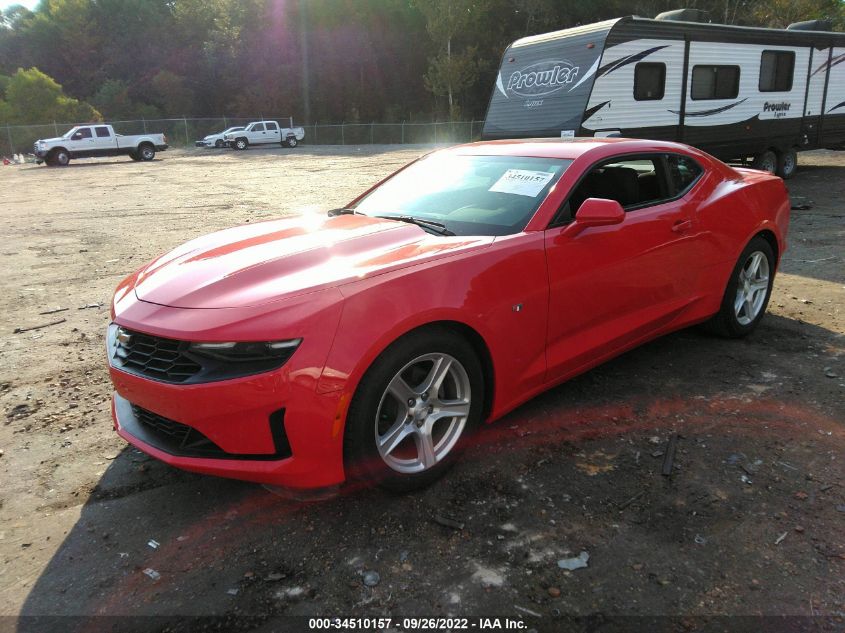 2021 CHEVROLET CAMARO 1LT VIN: 1G1FB1RS0M0100242