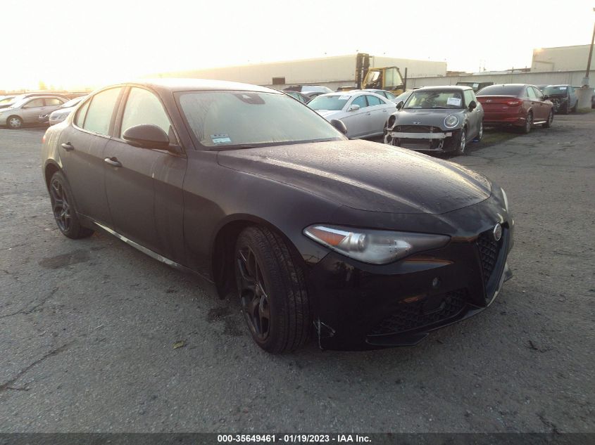 2021 ALFA ROMEO GIULIA VIN: ZARFAMAN4M7648260